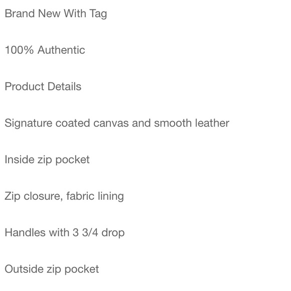 💯 %Authentic Coach Katy Satchel - Picture 9 of 9